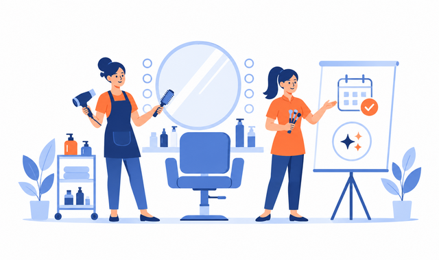Illustration representing Beauty & Personal Care social media content